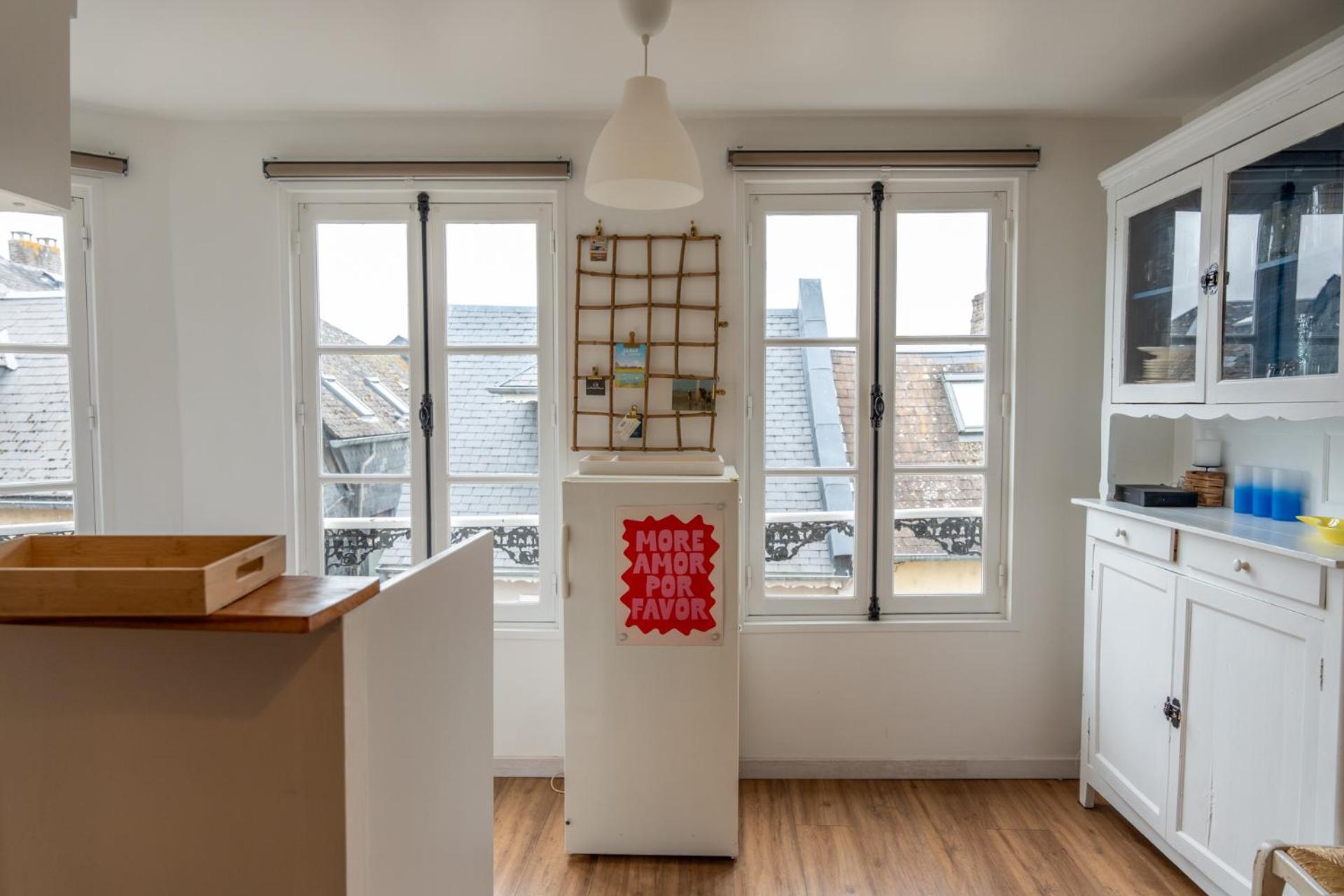 Bleu Bonheur, Appartement Cosy Au Coeur De La Baie سانت فاليري سور سوم المظهر الخارجي الصورة