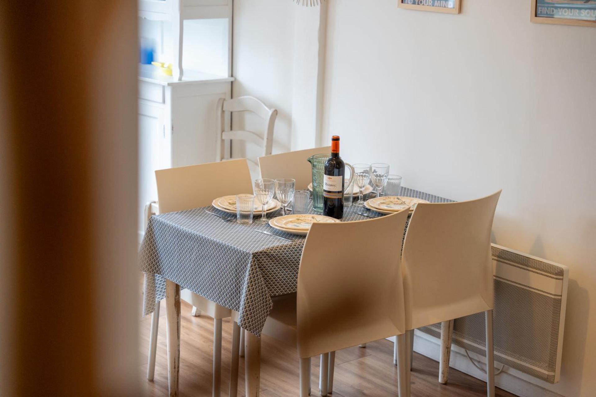 Bleu Bonheur, Appartement Cosy Au Coeur De La Baie سانت فاليري سور سوم المظهر الخارجي الصورة